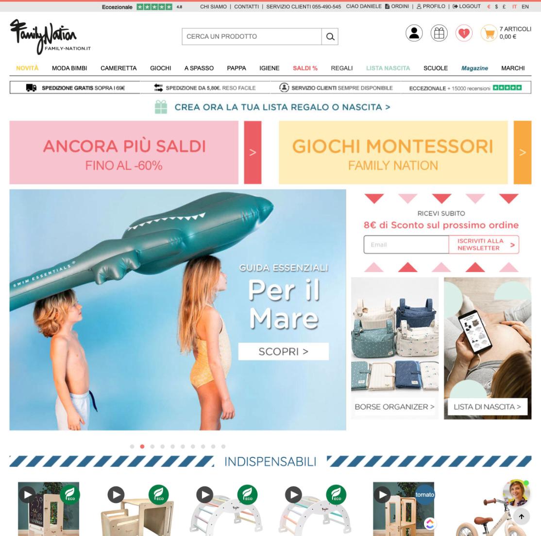 Homepage Family Nation